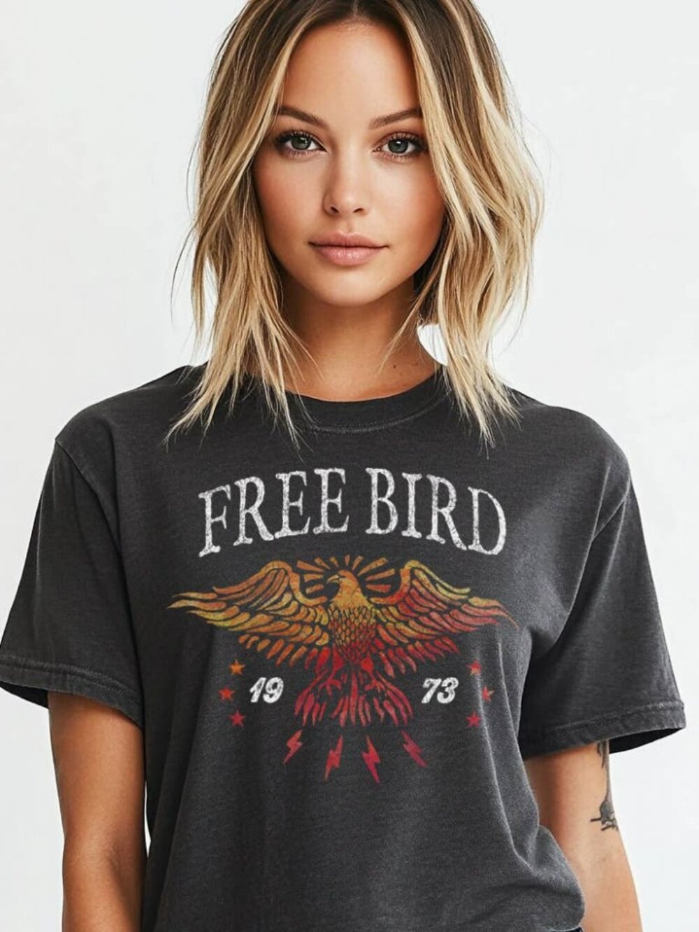 Free Bird Band Graphic Tee